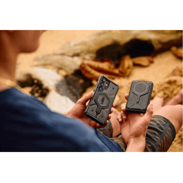 UAG - UAG Galaxy S25 Ultra Mobilskal MagSafe Pathfinder Magnet - Svart/Grå