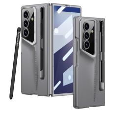 GKK - GKK Samsung Galaxy Z Fold7 Fodral - PC + Tempered Glass - Gr&aring;