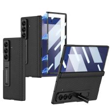 GKK - GKK Samsung Galaxy Z Fold7 Fodral - PC + Tempered Glass - Svart