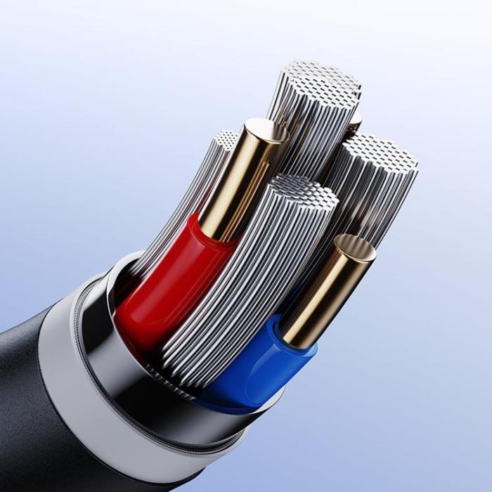 UTGATT1 - Joyroom USB-A till USB-C Kabel 1m 6A - Svart