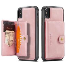 JEEHOOD - JEEHOOD Wallet Kickstand Case iPhone XS Max 6.5 tum Ros&eacute;guld