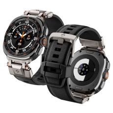 Spigen - Spigen Galaxy Watch Ultra 1/2 (47mm) Armband Dura Pro Armor - Svart