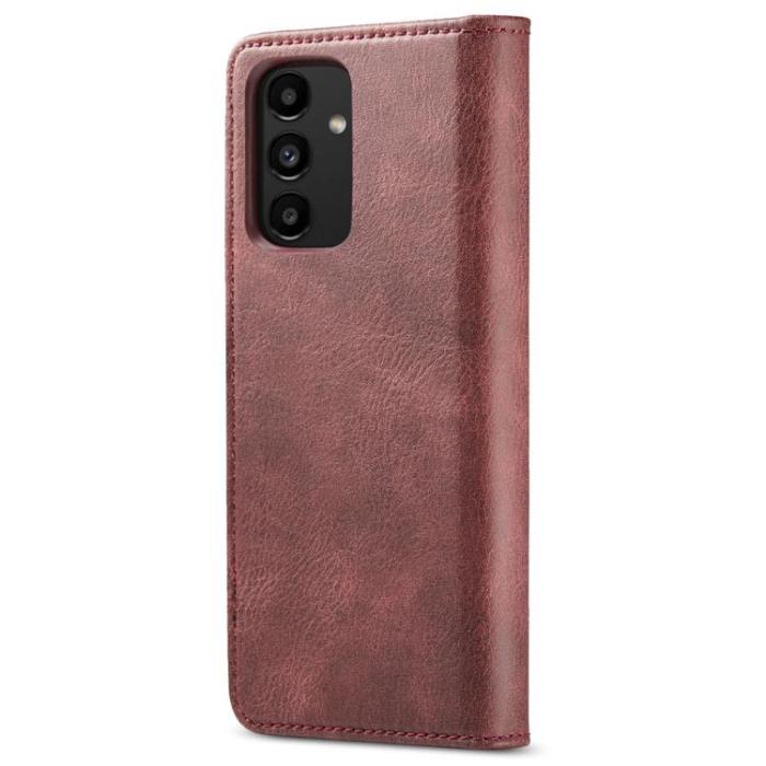 DG.MING - DG.MING Folio Flip Detachable Plånboksfodral Galaxy A13 4G - Röd