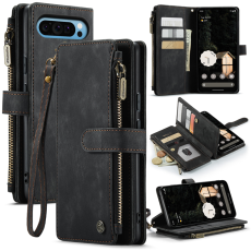 Caseme - CASEME Google Pixel 10 Pro XL Plånboksfodral Zipper C30 - Svart