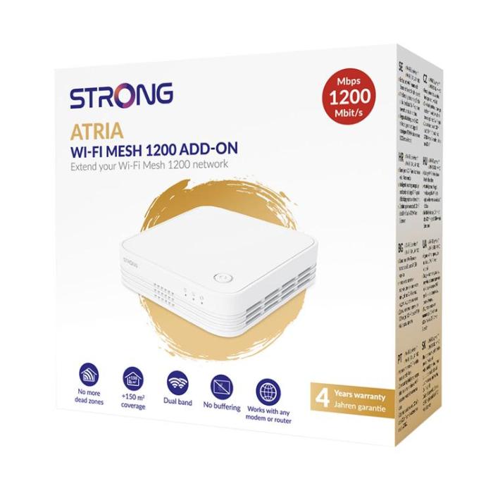 Strong - Strong Atria WiFi Mesh 1200 add-on 2.4+5GHz 1-pack