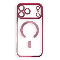 A-One Brand - Mobilskal F&ouml;r iPhone 18 Pro Max/17 Pro Max Magsafe Electro - Cherry