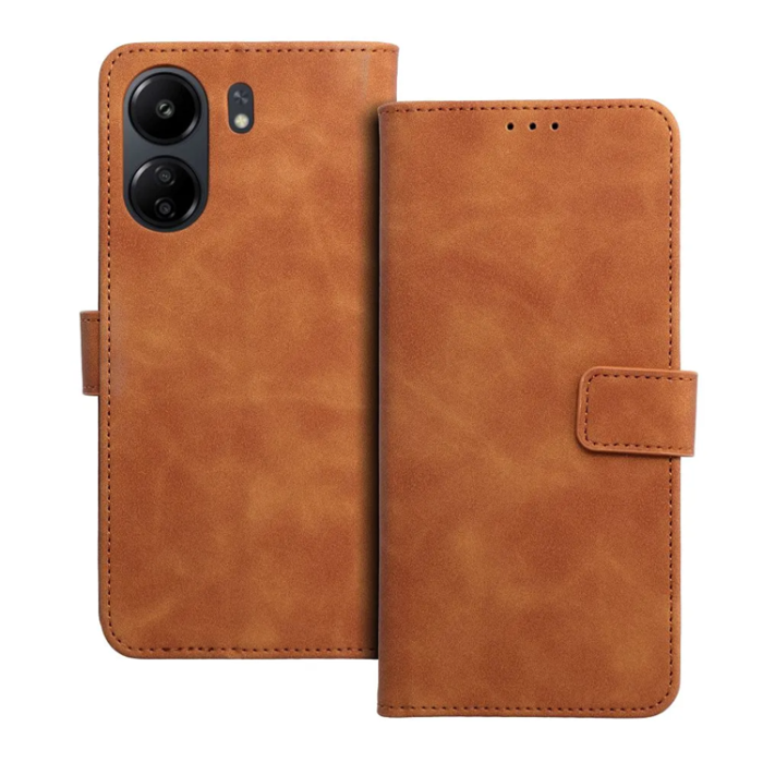 OEM - Xiaomi Redmi 13C/Poco C65 Plånboksfodral Tender - Brun