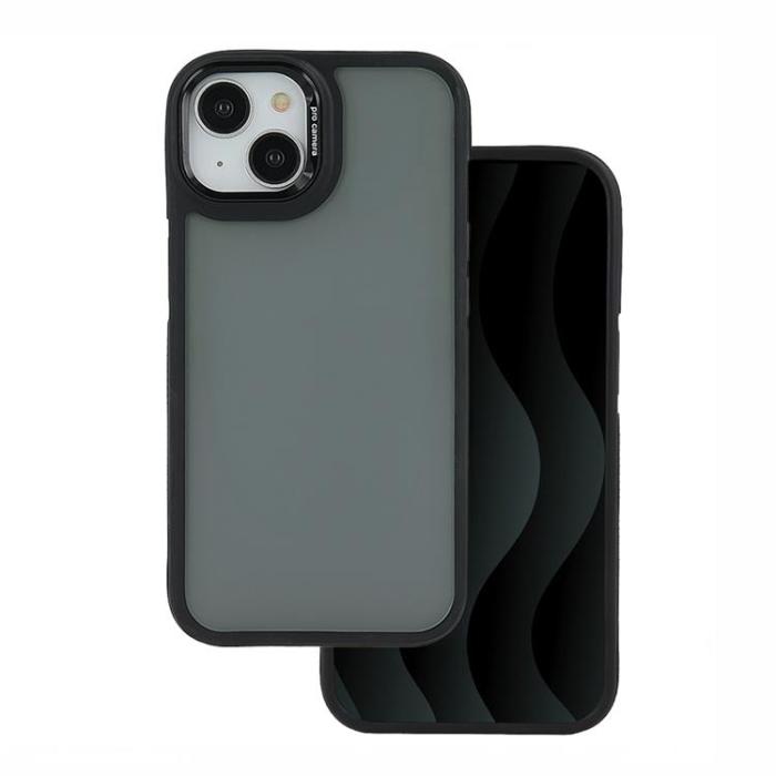 OEM - iPhone 16 Mobilskal Crystal Black - Svart