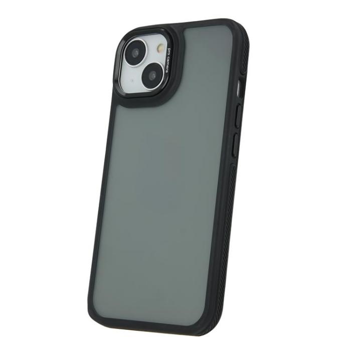 OEM - iPhone 16 Mobilskal Crystal Black - Svart