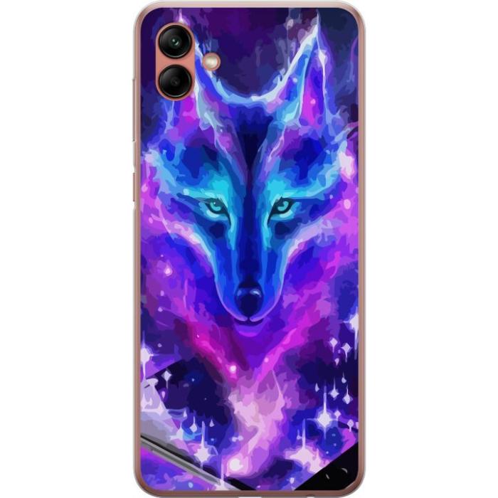iSecrets - Mobilskal till Samsung Galaxy A04 med Neon Varg
