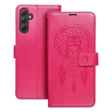 OEM - Galaxy A54 5G Pl&aring;nboksfodral Mezzo Dreamcatcher - Magenta