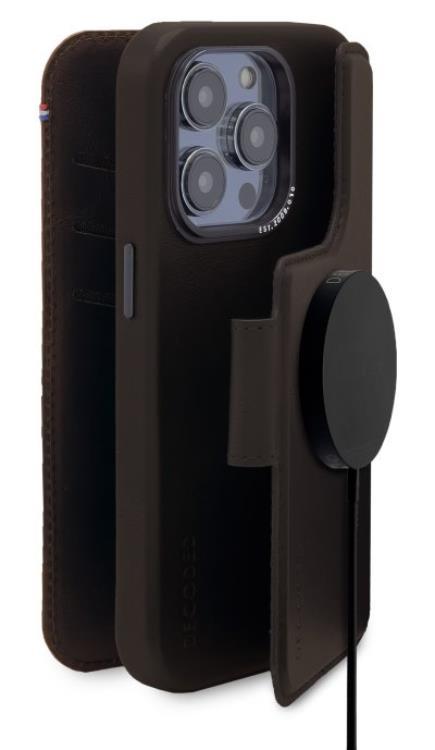Decoded iPhone 14 Pro Max Plånboksfodral Magsafe Detachable - Brun | 2353 | AlltMobil
