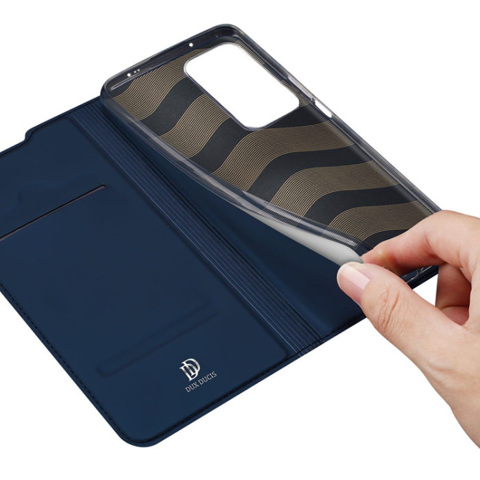 Dux Ducis - Dux Ducis Xiaomi Poco F4 5G Plånboksfodral Skin Series - Blå