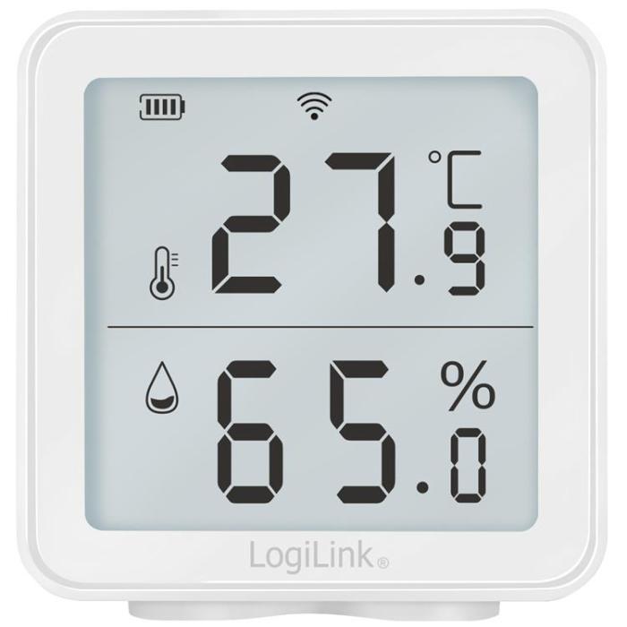 LogiLink - LOGILINK Smart Temp- & luftfuktighetssensor Wifi Tuya