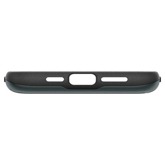 Spigen - Spigen iPhone 15 Pro Max Mobilskal Slim Armor CS - Grön