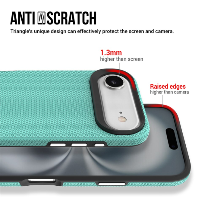A-One Brand - iPhone 17 Air Mobilskal MagSafe Protective TPU+PC - Mintgrön