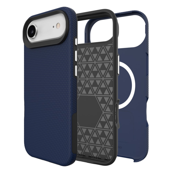 A-One Brand - iPhone 17 Air Mobilskal MagSafe Protective TPU+PC - Marinblå
