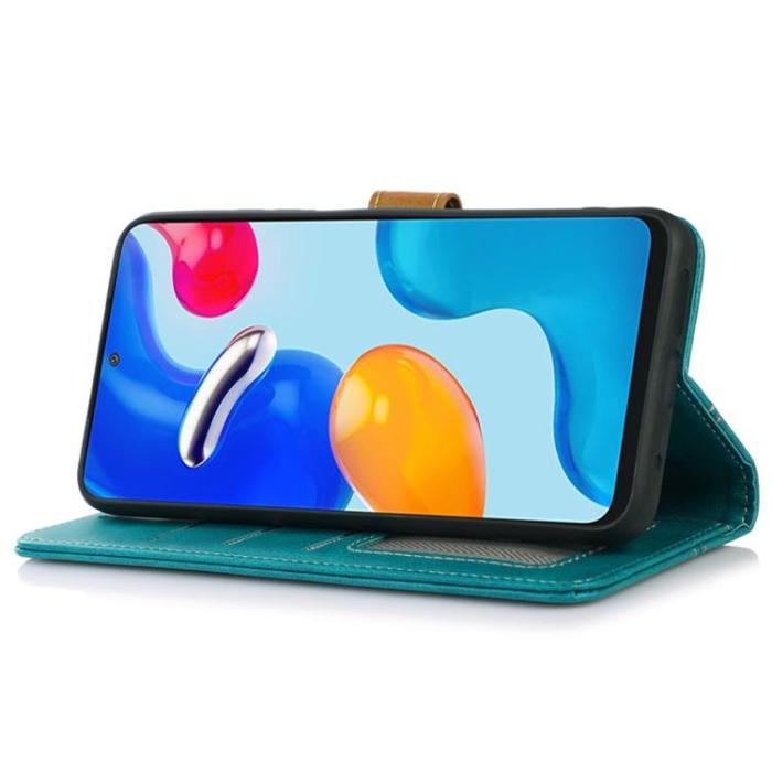 A-One Brand - OnePlus Nord 2T 5G Plånboksfodral Dual Magnetic - Turkos