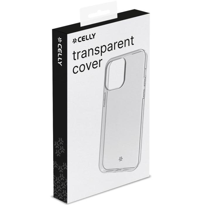 Celly - Celly iPhone 15 Pro Mobilskal Gelskin TPU - Clear