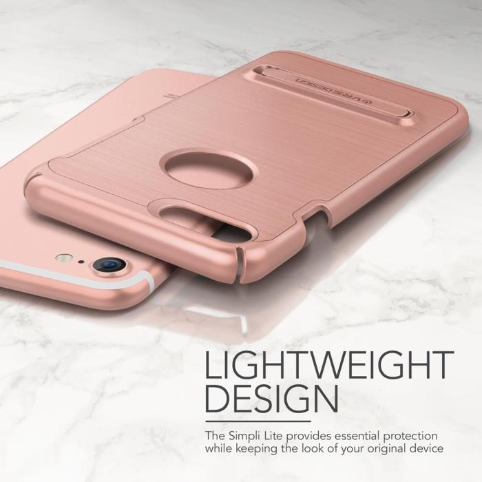 VERUS - Verus Simpli Lite Skal till Apple iPhone 7/8/SE 2020 - Rose Gold