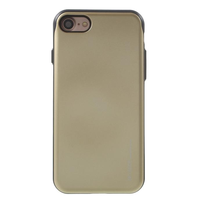 UTGATT5 - Mercury Sky Slide Skal till Apple iPhone 7/8/SE 2020 - Gold