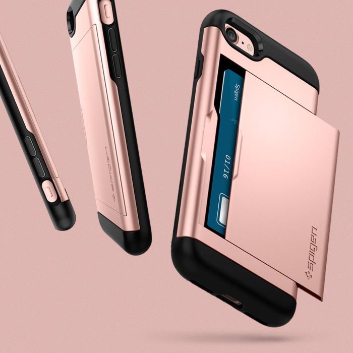 UTGATT5 - SPIGEN Slim Armor CS Skal till Apple iPhone 8/7 - Gunmetal