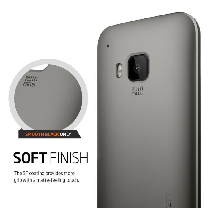 UTGATT5 - SPIGEN Thin Fit Skal till HTC One M9 - Gunmetal