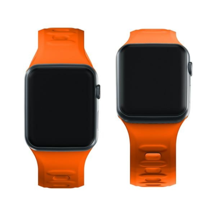 3MK - 3mk Apple Watch (38/40/41mm) Armband Silikon - Orange