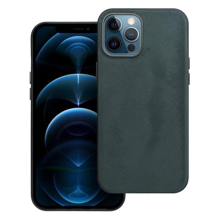 OEM - iPhone 12 Pro Max Mobilskal Magsafe Woven - Grön