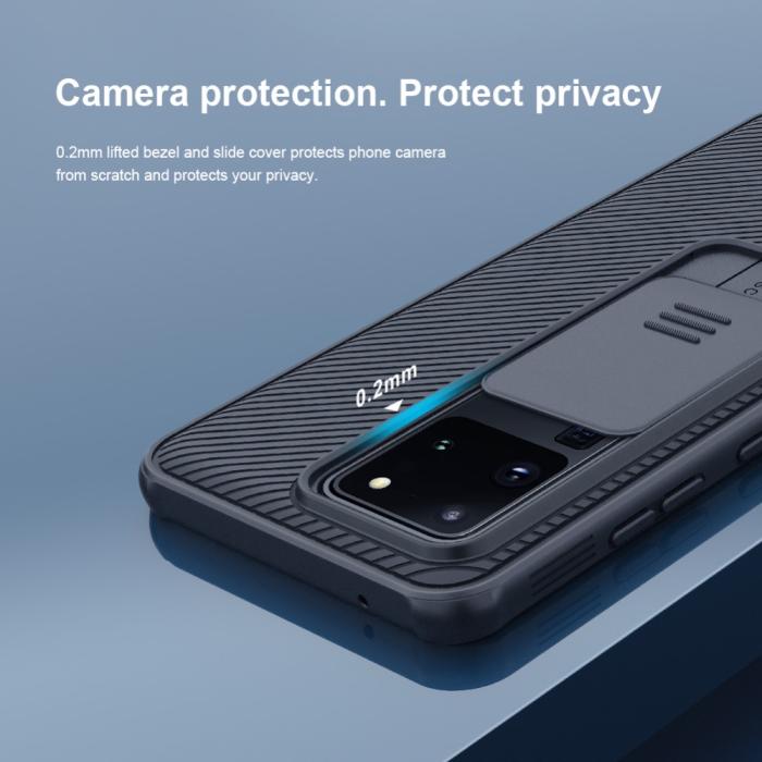 Nillkin - NILLKIN CamShield Mobilskal Galaxy S20 Ultra - Svart