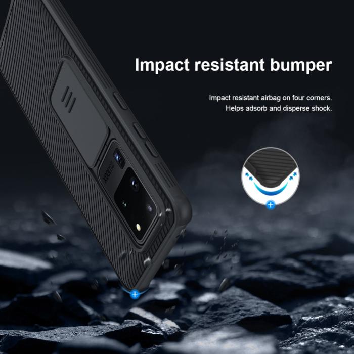Nillkin - NILLKIN CamShield Mobilskal Galaxy S20 Ultra - Svart
