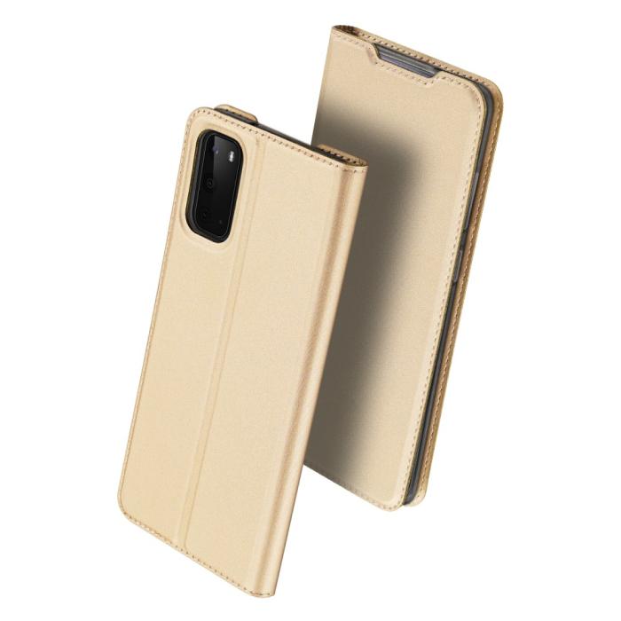 UTGATT1 - Dux Ducis Skin Series Series Fodral till Galaxy S20 - Guld