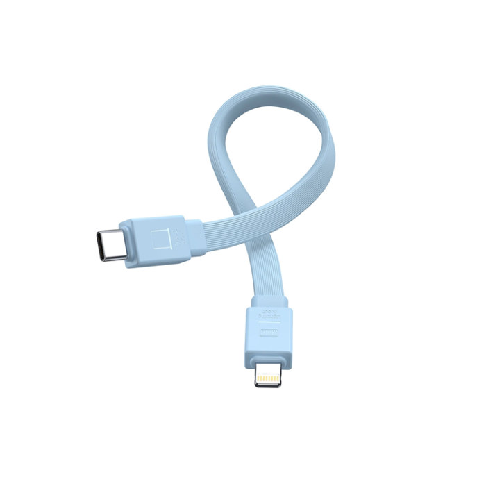 Joyroom - Joyroom Powerbank 10000mAh 20W Med Kabel - Blå