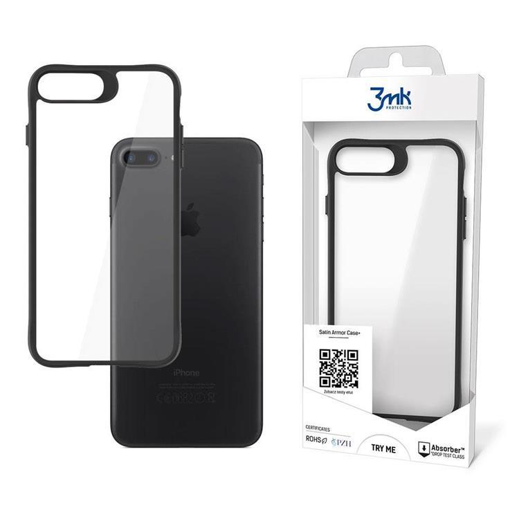 3MK iPhone iPhone 7/8/SE (2020/2022) Skal Satin Armor Plus - Clear | 2353 | AlltMobil