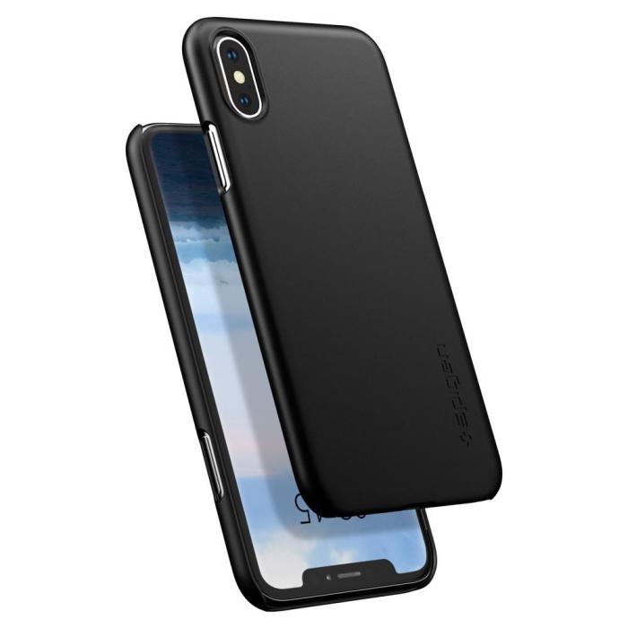 UTGATT5 - SPIGEN Thin Fit iPhone X / Xs Svart