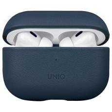 UNIQ - UNIQ AirPods Pro 2 Skal &Auml;kta L&auml;der Terra - pace blue