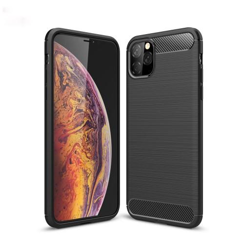 Skal i Kolfiber-design för iPhone 11 Pro Max - Svart | 2353 | AlltMobil