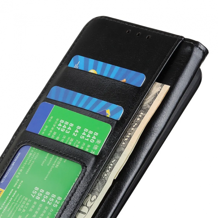 Taltech - iPhone 15 Plus Plånboksfodral Resistant - Svart