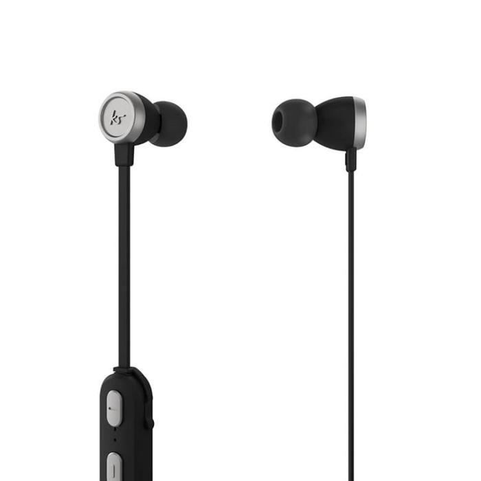 Kitsound - KITSOUND Hörlurar Hudson Sport In-Ear Trådlös - Silver