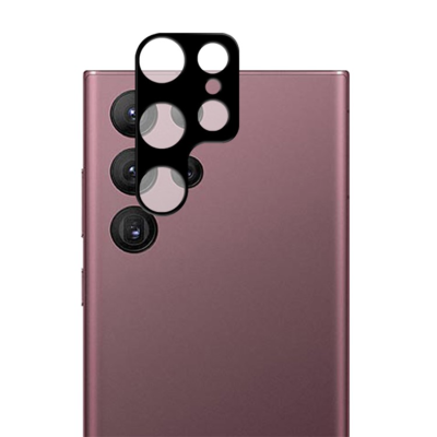 Mocolo Galaxy S23 Ultra Kameralinsskydd Skärmskydd - Svart