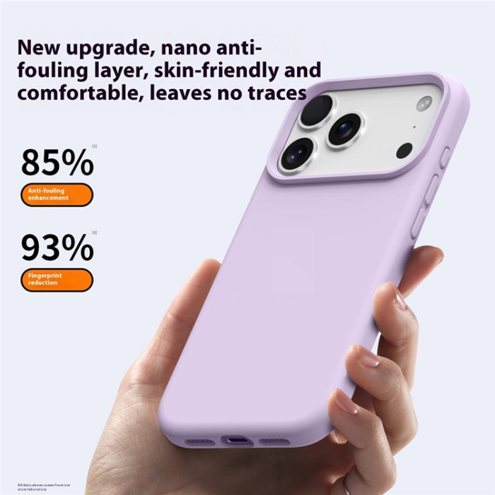 A-One Brand - iPhone 17 Pro Max Mobilskal MagSafe Liquid Silikon+PC - Antikvit