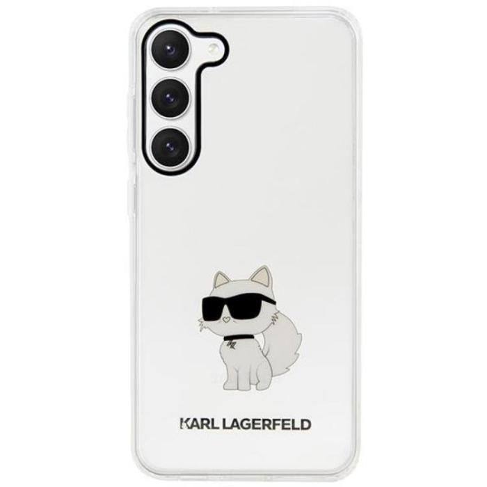KARL LAGERFELD - Karl Lagerfeld Galaxy S23 Mobilskal Ikonik Choupette - Clear