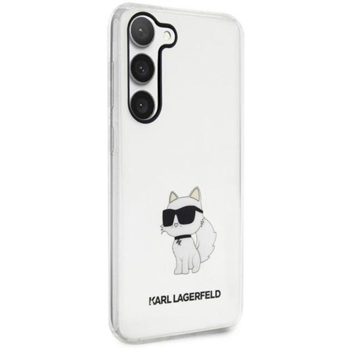 KARL LAGERFELD - Karl Lagerfeld Galaxy S23 Mobilskal Ikonik Choupette - Clear