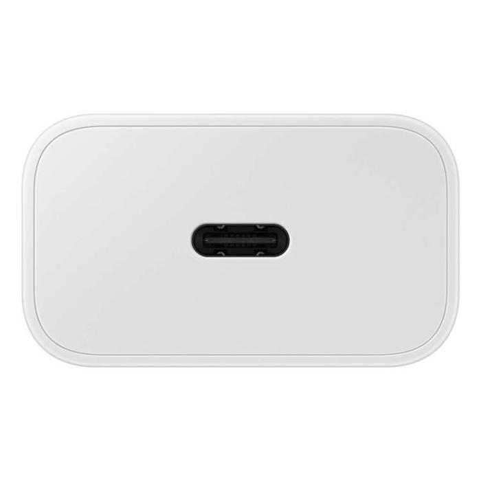Samsung - Samsung Väggladdare 25W SFC GaN med USB-C Kabel - Vit