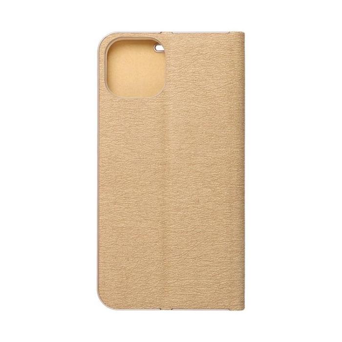 OEM - Xiaomi Redmi Note 13 Pro Plus Plånboksfodral Luna Guld - Guld