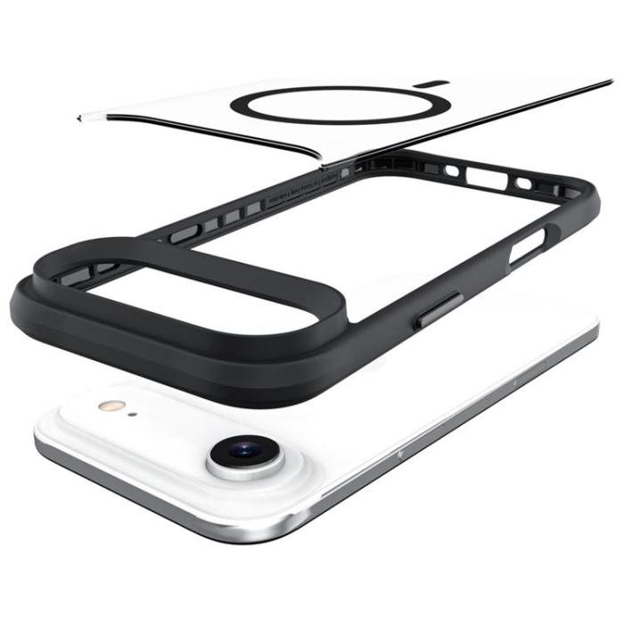 3MK - 3MK iPhone Air Mobilskal MagSafe Satin Armor - Svart