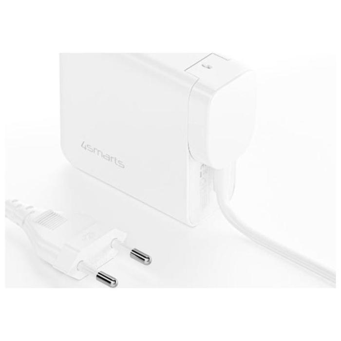 4smarts - 4smarts Snabbladdare 100W 3xUSB-C 1xUSB-A Flex Pro - Vit