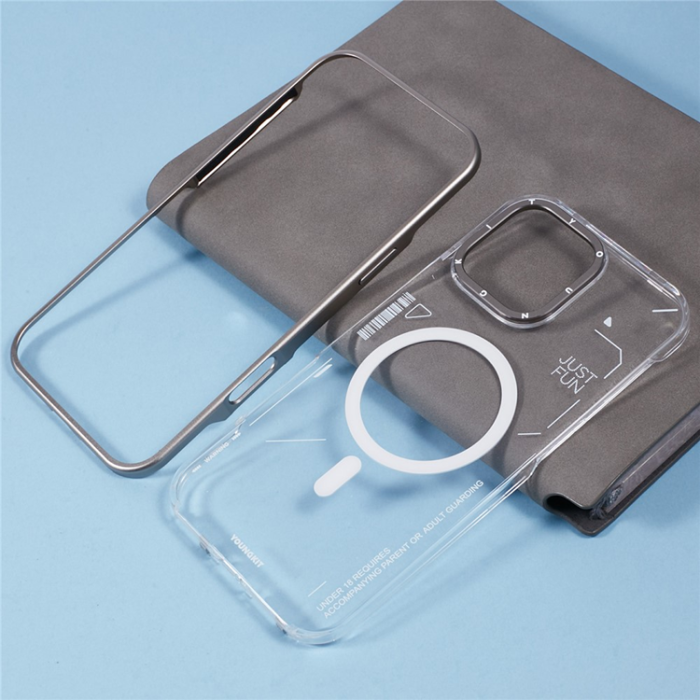 A-One Brand - Youngkit iPhone 16 Pro Max Mobilskal Magafe Detachable 2-in-1