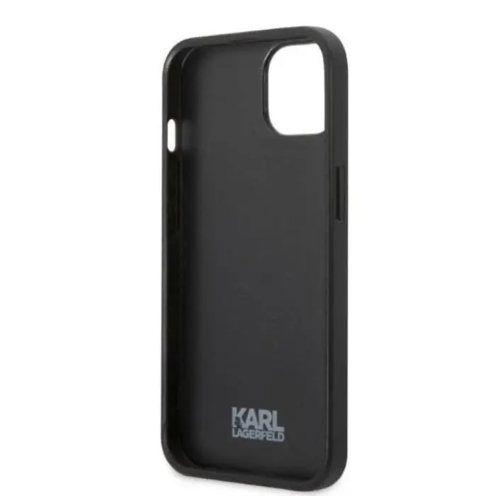 KARL LAGERFELD - Karl Lagerfeld iPhone 13 Skal Monogram Ikonik Patch - Röd