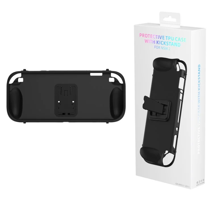 JYS - JYS Nintendo Switch 2 Skal Spelkonsol TPU - Svart
